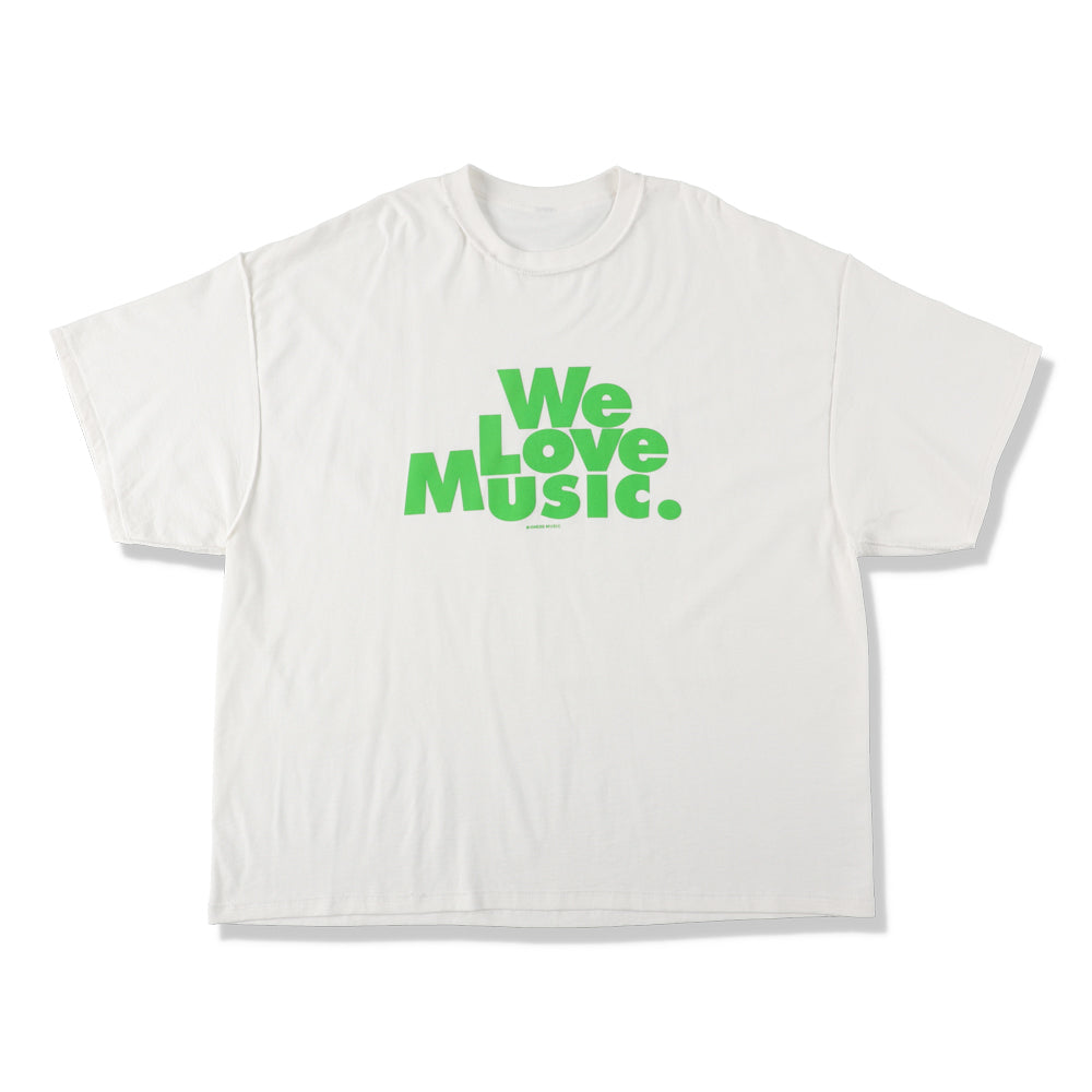 is-ness Music WE LOVE MUSIC T-SHIRTS