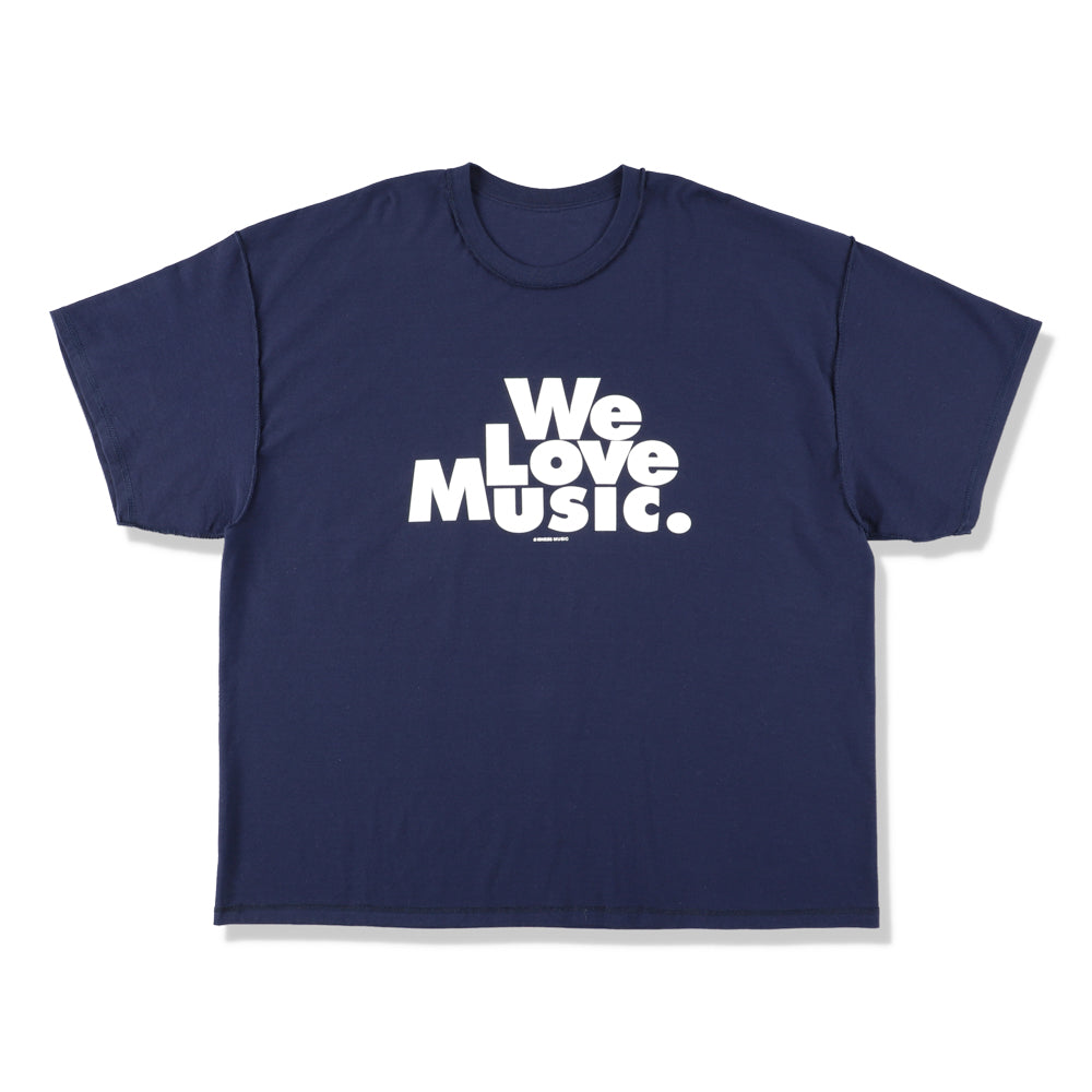 is-ness Music WE LOVE MUSIC T-SHIRTS